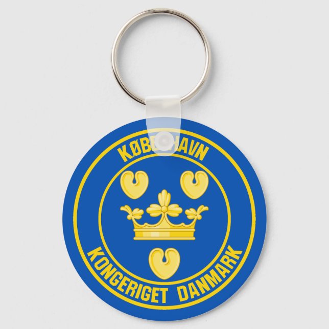 Emblem der Kopenhagener Runde Schlüsselanhänger (Vorderseite)