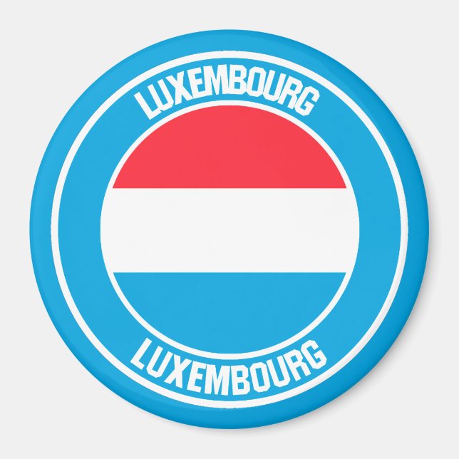 Emblem der Luxemburger Runde Magnet (Vorne)