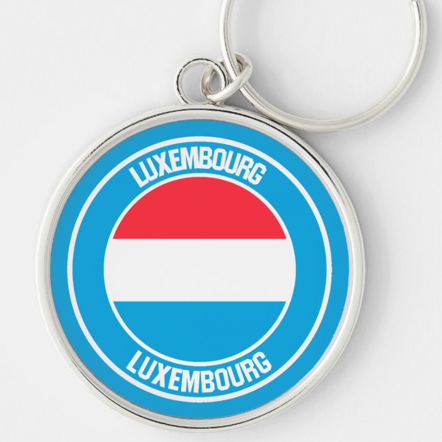 Emblem der Luxemburger Runde Schlüsselanhänger (Vorne)