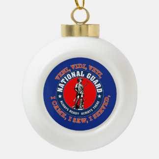 Emblem der Nationalgarde Keramik Kugel-Ornament