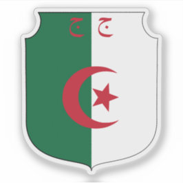 Emblem der Republik Algerien (1962-1971) Aufkleber