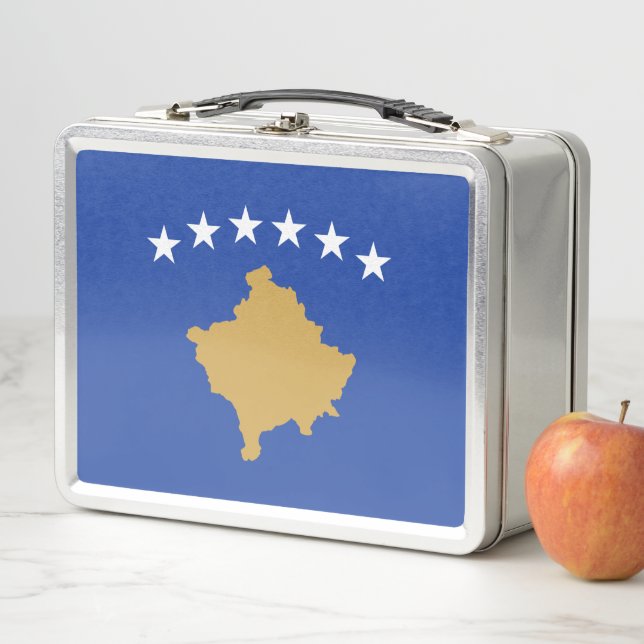 Emblem der Republik Kosovo Metall Brotdose (Beispiel)