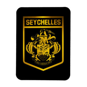 Emblem der Seychellen Magnet