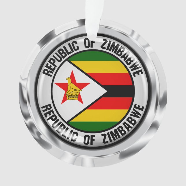Emblem der Simbabwischen Runde Ornament (Vorderseite)