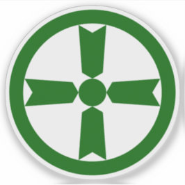 Emblem der Stadt Akita, Akita, Japan Aufkleber