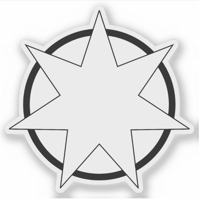 Emblem der Stadt Aomori, Aomori, Japan Aufkleber (Vorderseite)