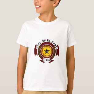 Emblem der Stadt El Paso, Texas T-Shirt