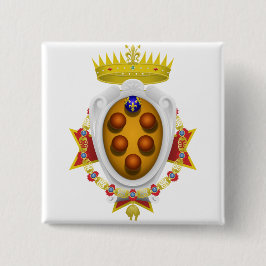 Emblem der Toskana Button