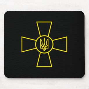 Emblem der ukrainischen Luftwaffe Ukraine Streitkr Mousepad