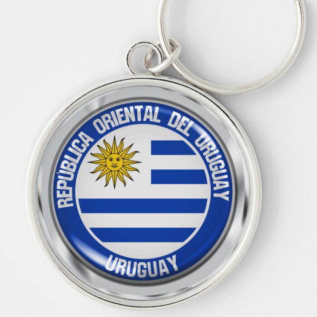 Emblem der Uruguay-Runde Schlüsselanhänger (Vorne)