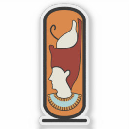 Emblem des Gouverneurs von Sohag, Ägypten Aufkleber