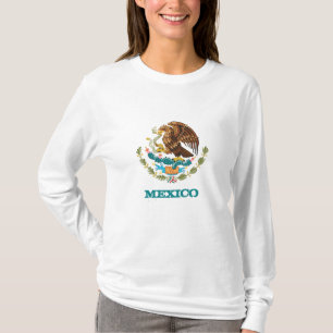 Emblem des mexikanischen Adlers, Fahne-Mode T-Shir T-Shirt