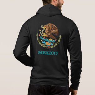 Emblem des mexikanischen Eagle, Fahnenmode Hoodie