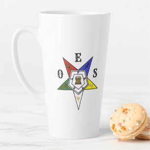 Emblem des Ordens des Eastern Star Milchtasse