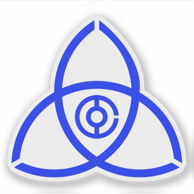 Emblem Himeji, Hyogo, Japan Aufkleber (Vorderseite)