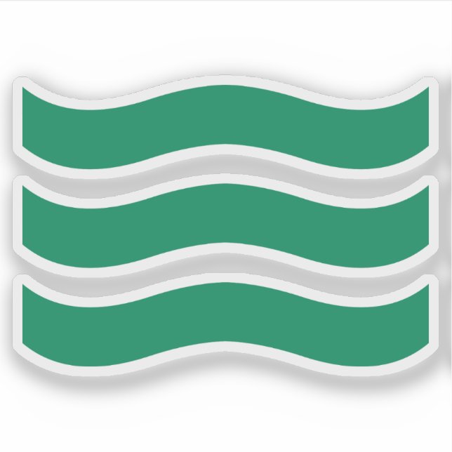 Emblem Hiroshima, Hiroshima, Japan Aufkleber (Vorderseite)