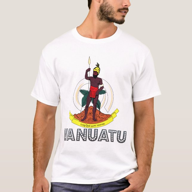 Emblem Ni Vanuatu T-Shirt (Vorderseite)