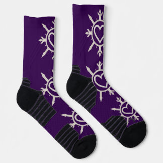 "Emblem of Love" Crew Socks Socken