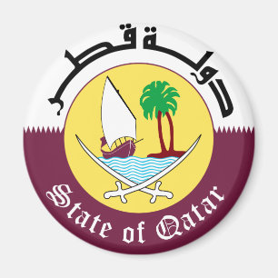 Emblem_of_Qatar Magnet