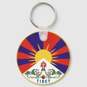 Emblem of Tibet Keychain Schlüsselanhänger
