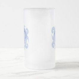 Emblem "Pfad eines Helden" Mattglas Bierglas