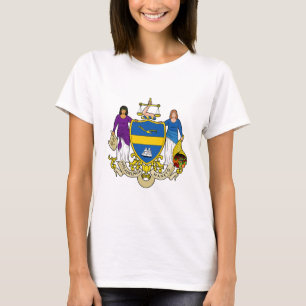 Emblem Philadelphia, Pennsylvania T - Shirt