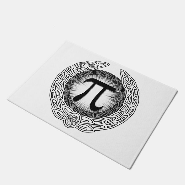 Emblem PI Fußmatte (Schrägansicht)