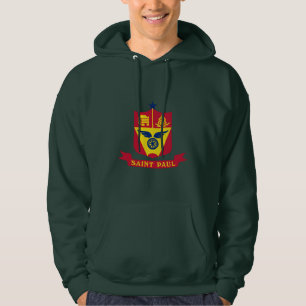Emblem St. Paul, Minnesota Hoodie
