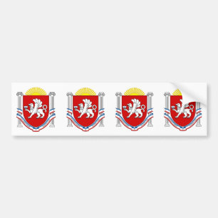 Emblem VIER von Krim Autoaufkleber