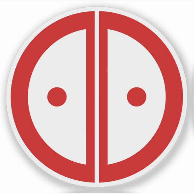 Emblem von Akashi, Hyōgo, Japan Aufkleber (Vorderseite)