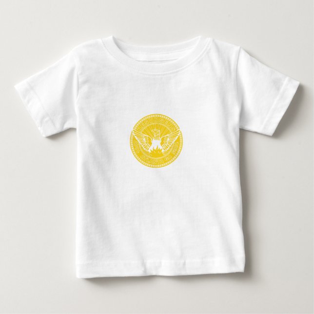 Emblem von Atlanta, Georgien Baby T-shirt (Vorderseite)