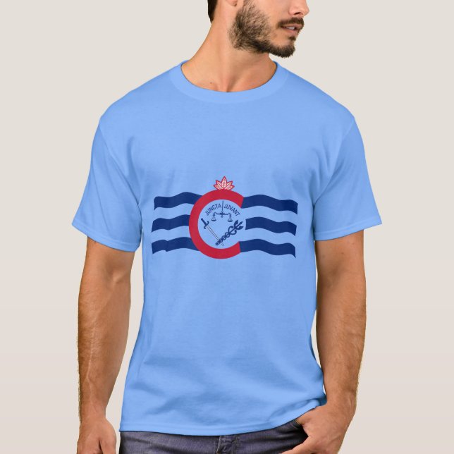 Emblem von Cincinnati, Ohio T-Shirt (Vorderseite)