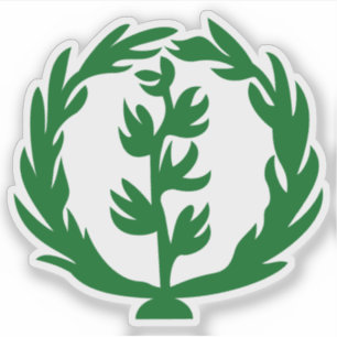 Emblem von Eritrea (1952-1962) Aufkleber