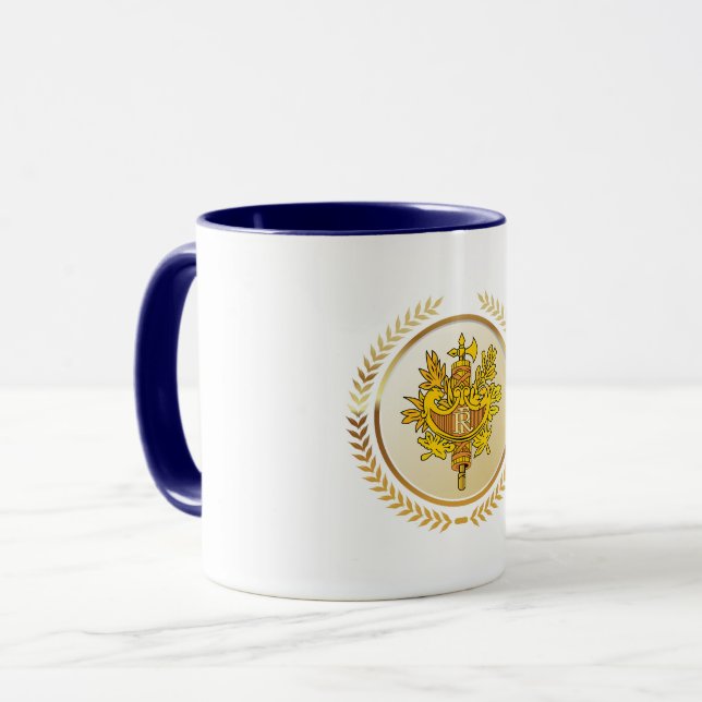Emblem von Frankreich Tasse (Vorderseite Links)