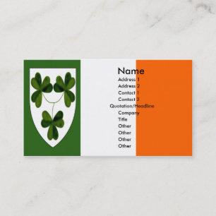 Emblem von Irland-Visitenkarten Visitenkarte