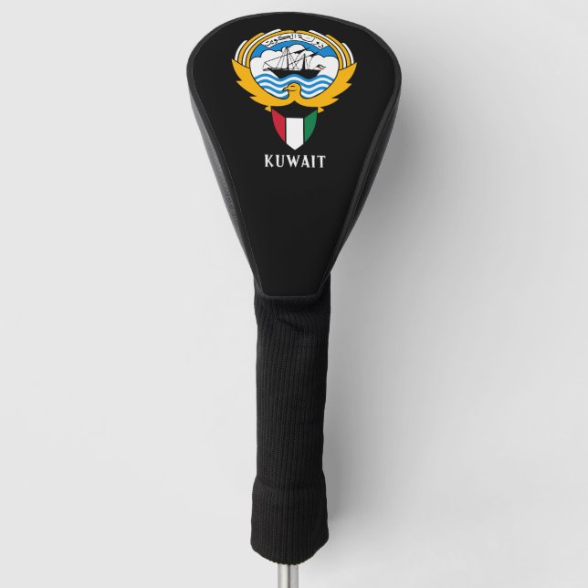 Emblem von Kuwait Golf Headcover (Vorderseite)