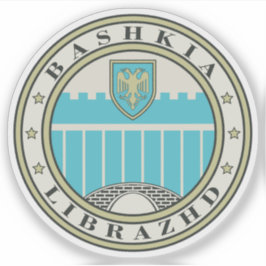 Emblem von Librazhd, Albanien Aufkleber
