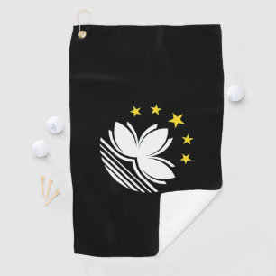 Emblem von Macau Golfhandtuch