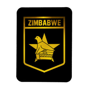 Emblem von Simbabwe Magnet