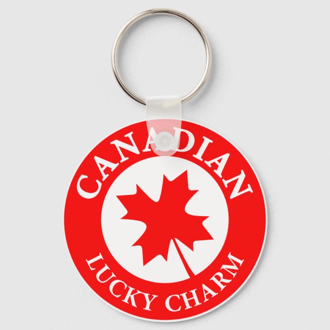 Emblema de la suerte de Canadá Schlüsselanhänger (Vorderseite)