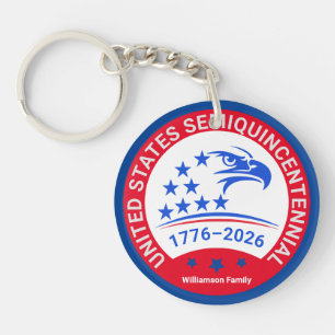 Emblème d'aigle 1776–2026 • Souvenir personnalisé