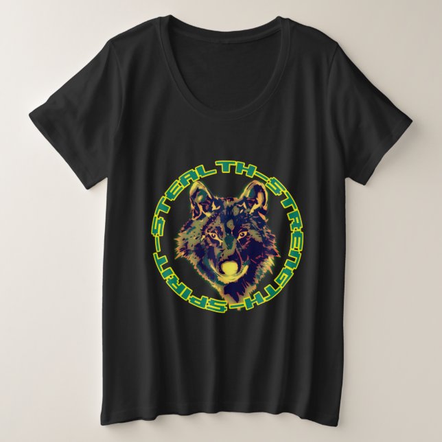 emblème de loup (Design devant)