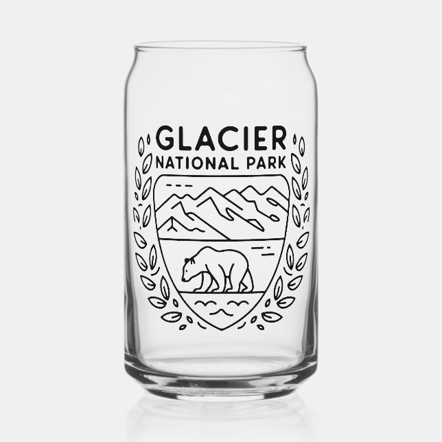 Emblème de l'ours du parc national des Glaciers (Verso)