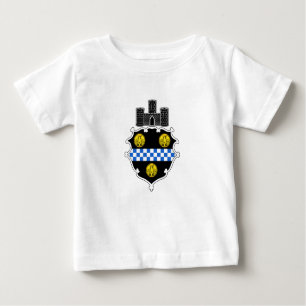 Emblème de Pittsburgh, Pennsylvanie T-shirt bébé