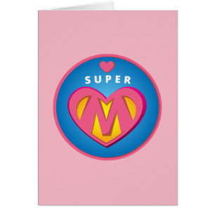 Emblème drôle de maman de superwoman de super