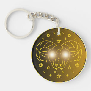 Emblème du zodiaque Bélier Symbole céleste minim