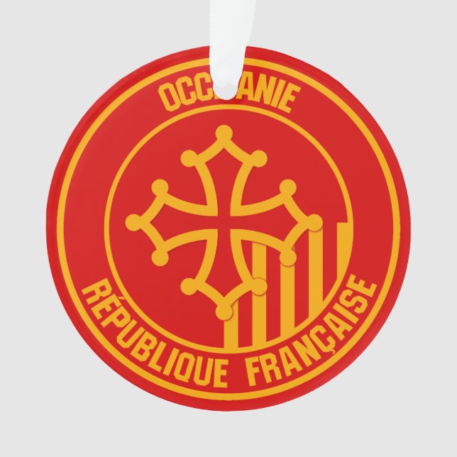Emblème Occitanie ronde (devant)