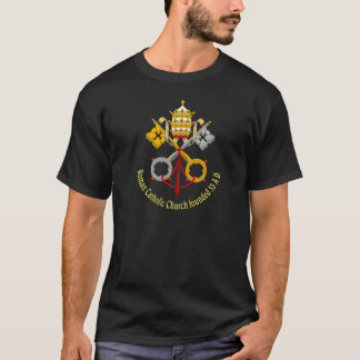 Emblème papal catholique T-shirt Vatican