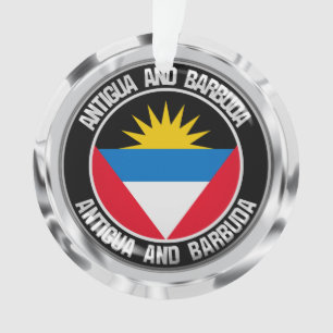 Emblème rond Antigua-et-Barbuda