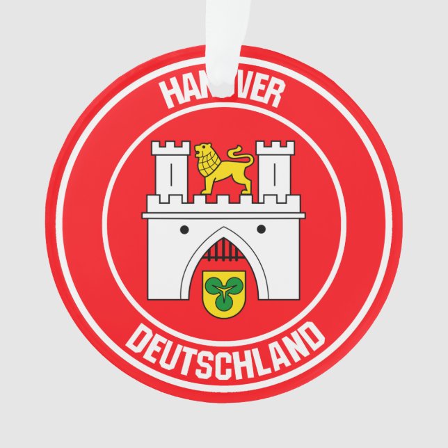 Emblème rond de Hanovre (devant)